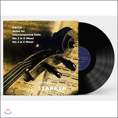 Janos Starker :  ÿ  1 2, 5 - ߳뽺 ŸĿ [LP] 