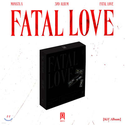 몬스타엑스 (MONSTA X) 3집 - FATAL LOVE [스마트 뮤직 앨범(키트 앨범)]
