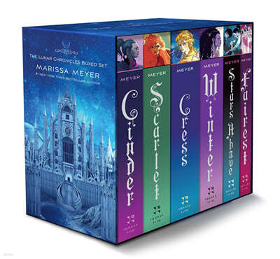 The Lunar Chronicles Boxed Set: Cinder, Scarlet, Cress, Fairest, Stars Above, Winter