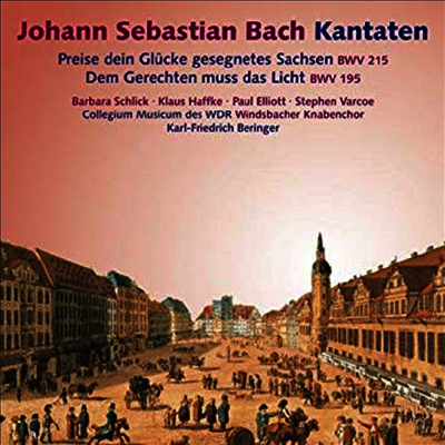 바흐 : 칸타타 BWV 215.195 (Bach : Kantaten BWV 215.195)(CD) - Karl-Friedrich Beringer