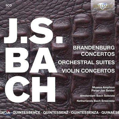 Pieter-Jan Belder : θũ ְ, ̿ø ְ,   (Bach: Brandenburg & Violin Concertos)