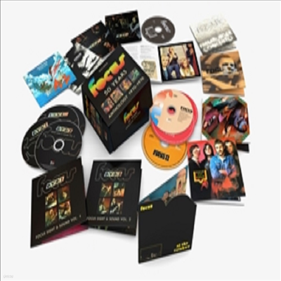 Focus - 50 Years Anthology 1970-1976 (9CD+2DVD)(Box Set)
