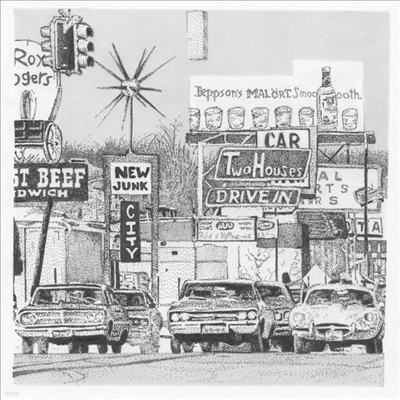 Two Houses & New Junk City — Split 앨범 커버