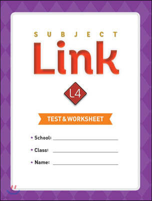 Subject Link 4 Test & Worksheet