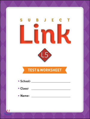 Subject Link 5 Test & Worksheet
