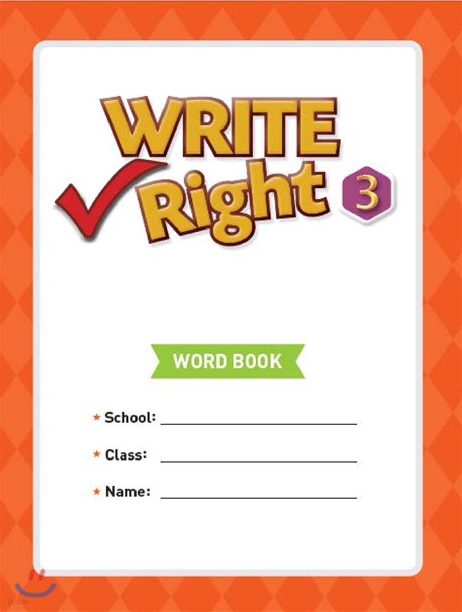 Write Right 3 Word Book