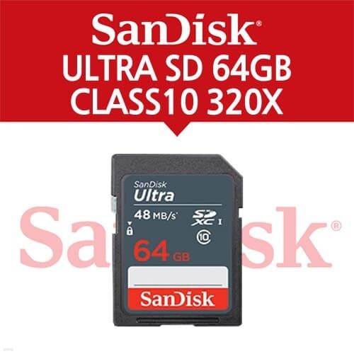 ũ ULTRA SD 64GB CLASS10(100Mb/s)