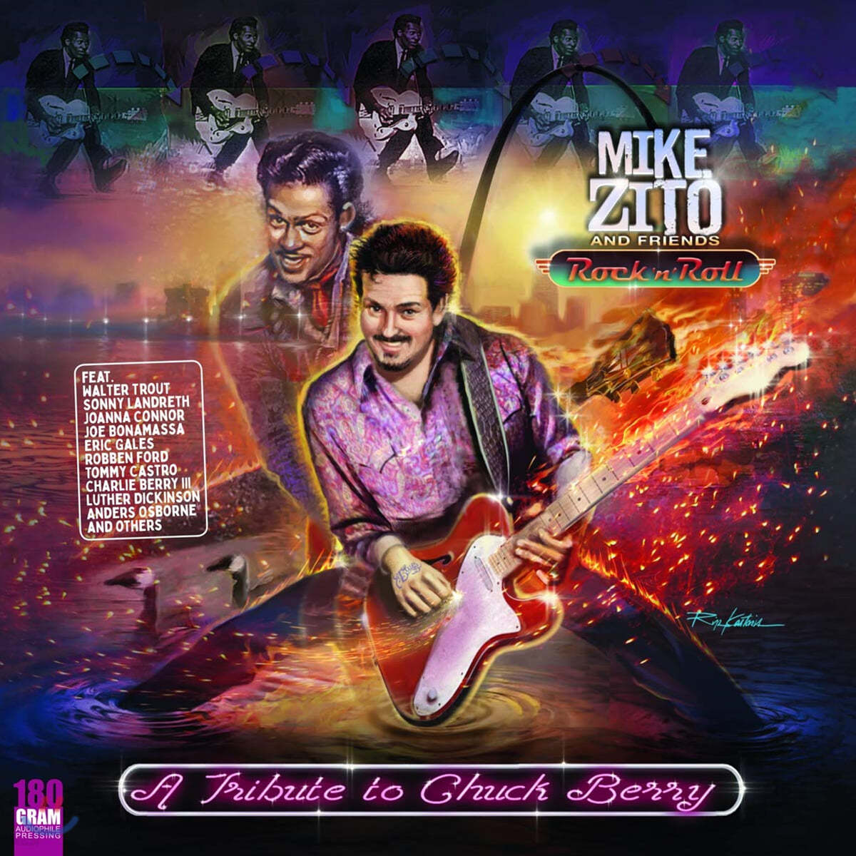 Mike Zito &amp; Friends (마이크 지토 &amp; 프렌즈) - Rock , N‘ Roll: A Tribute To Chuck Berry [LP] 