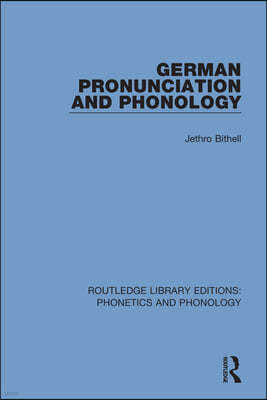 German Pronunciation and Phonology