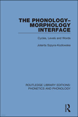 Phonology-Morphology Interface