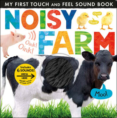 Noisy Farm: Includes 6 Sounds and an On/Off Switch on the Back Cover!