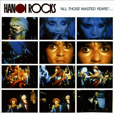 Hanoi Rocks — All Those Wasted Years 앨범 커버