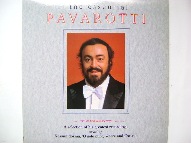 LP(엘피 레코드) 루치아노 파바로티 Luciano Pavarotti : Essential Pavarotti