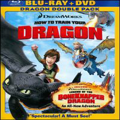 How to Train Your Dragon (巡 ̱) (ѱ۹ڸ)(Blu-ray/DVD Combo + Dragon Double Pack) (ѱ۹ڸ)(Blu-ray) (2010)