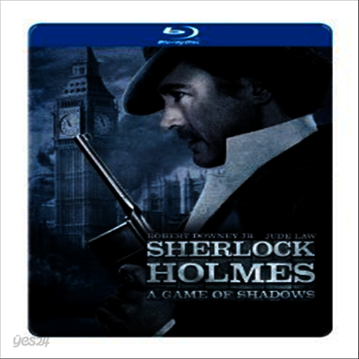 Sherlock Holmes: A Game of Shadows (SteelBook Packaging) (셜록 홈즈: 그림자 게임) (한글무자막)(Blu-ray) (2013)