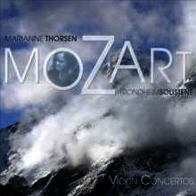 Marianne Thorsen — 모차르트: 바이올린 협주곡 3, 4번 (Mozart: Violin Concerto No.3 & 4) - Marianne Thorsen 앨범 커버