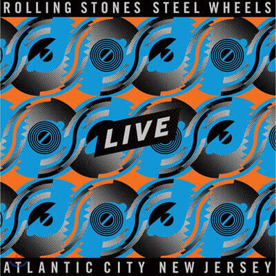 The Rolling Stones — Steel Wheels Live Atlantic City New Jersey 앨범 커버