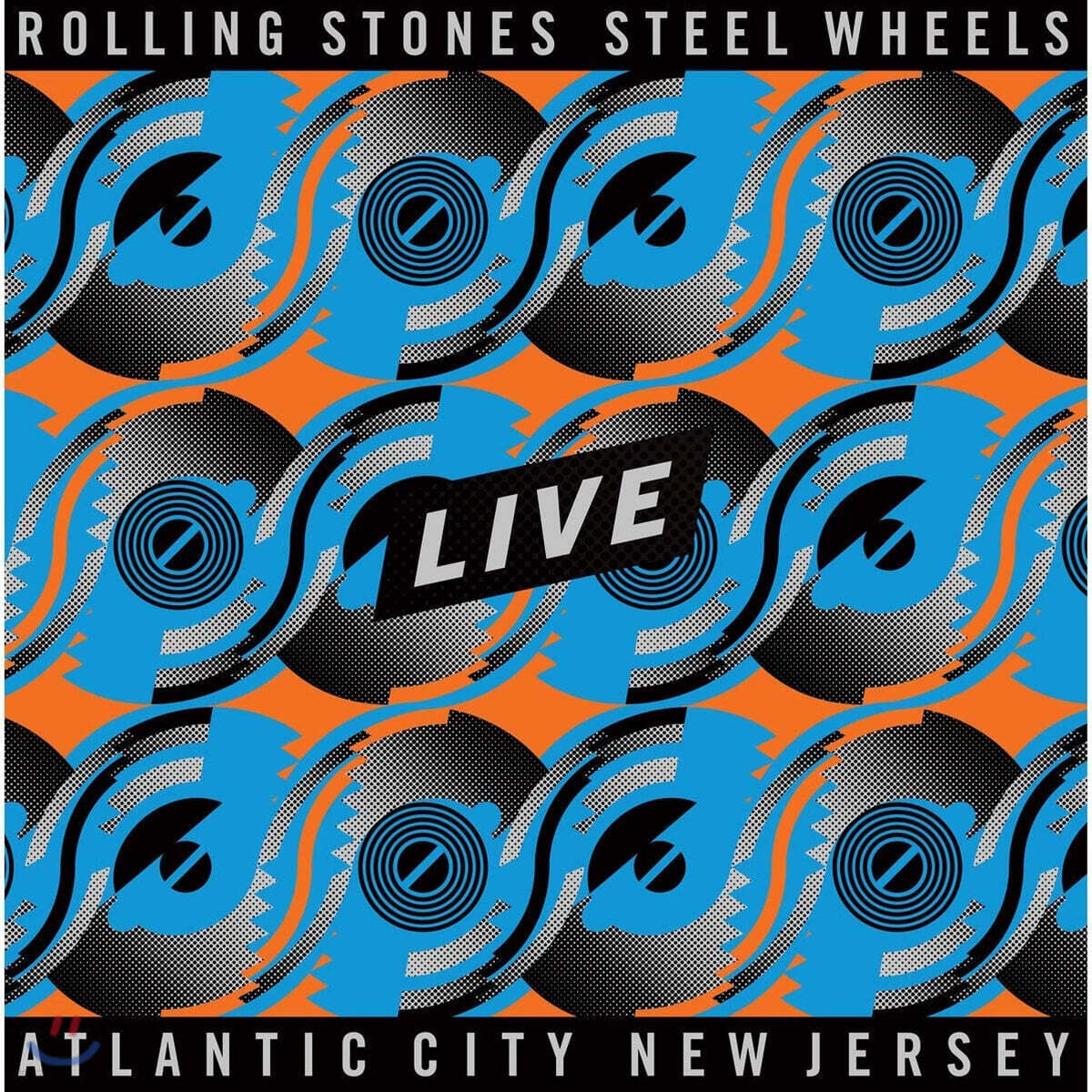 The Rolling Stones (롤링 스톤스) - Steel Wheels Live Atlantic City New Jersey [4LP]