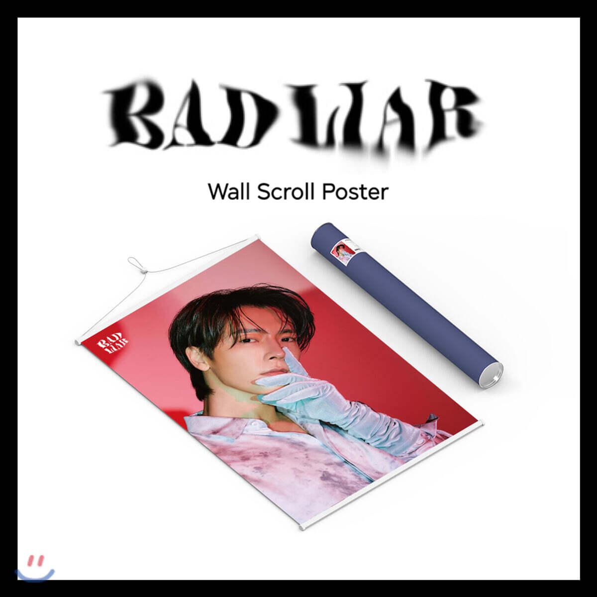 슈퍼주니어-D&E - 월 스크롤 포스터 [BAD LIAR 동해 ver.]