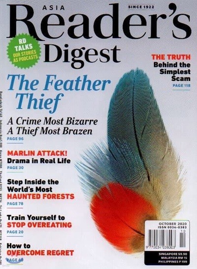 Reader's Digest Asia () : 2020 10