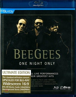 Bee Gees - One Night Only  1997 󽺺̰Ž  Ȳ [緹]
