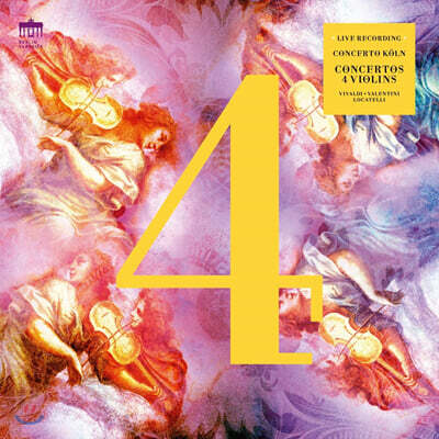Concerto Koln 비발디 / 발렌티니 / 로카텔리: 4대의 바이올린을 위한 협주곡 (Vivaldi / ValenTini / Locatelli: Concertos for 4 Violins)  [LP]