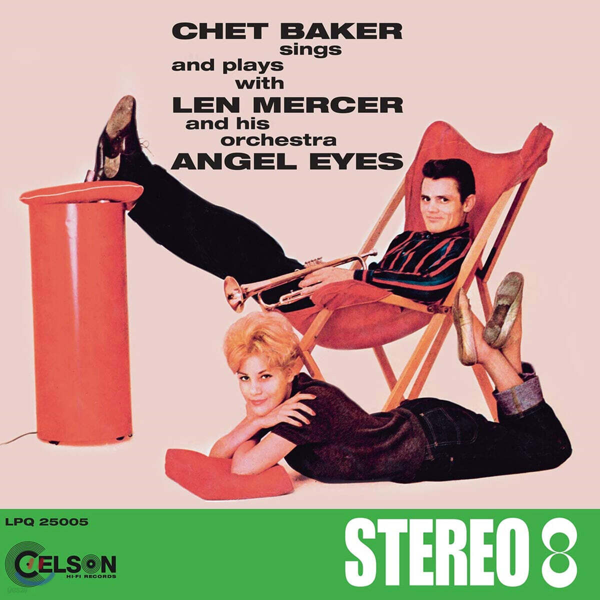 Chet Baker / Len Mercer and His Orchestra (쳇 베이커) - Angel Eyes [LP]