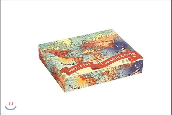 Wendy Gold Maps of the Imagination Keepsake Box