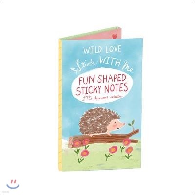 Stick With Me / Wild Love Shaped Sticky Notes