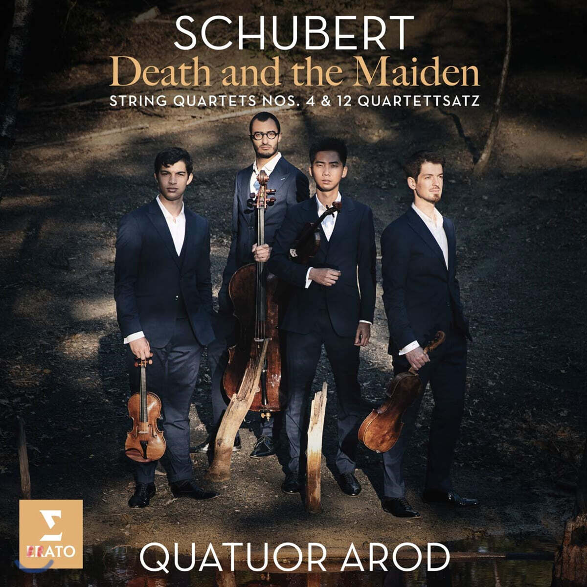 Quatuor Arod 슈베르트: 현악 4중주 4번, 14번 `죽음과 소녀` - 아로드 사중주단 (Schubert: String Quartets)