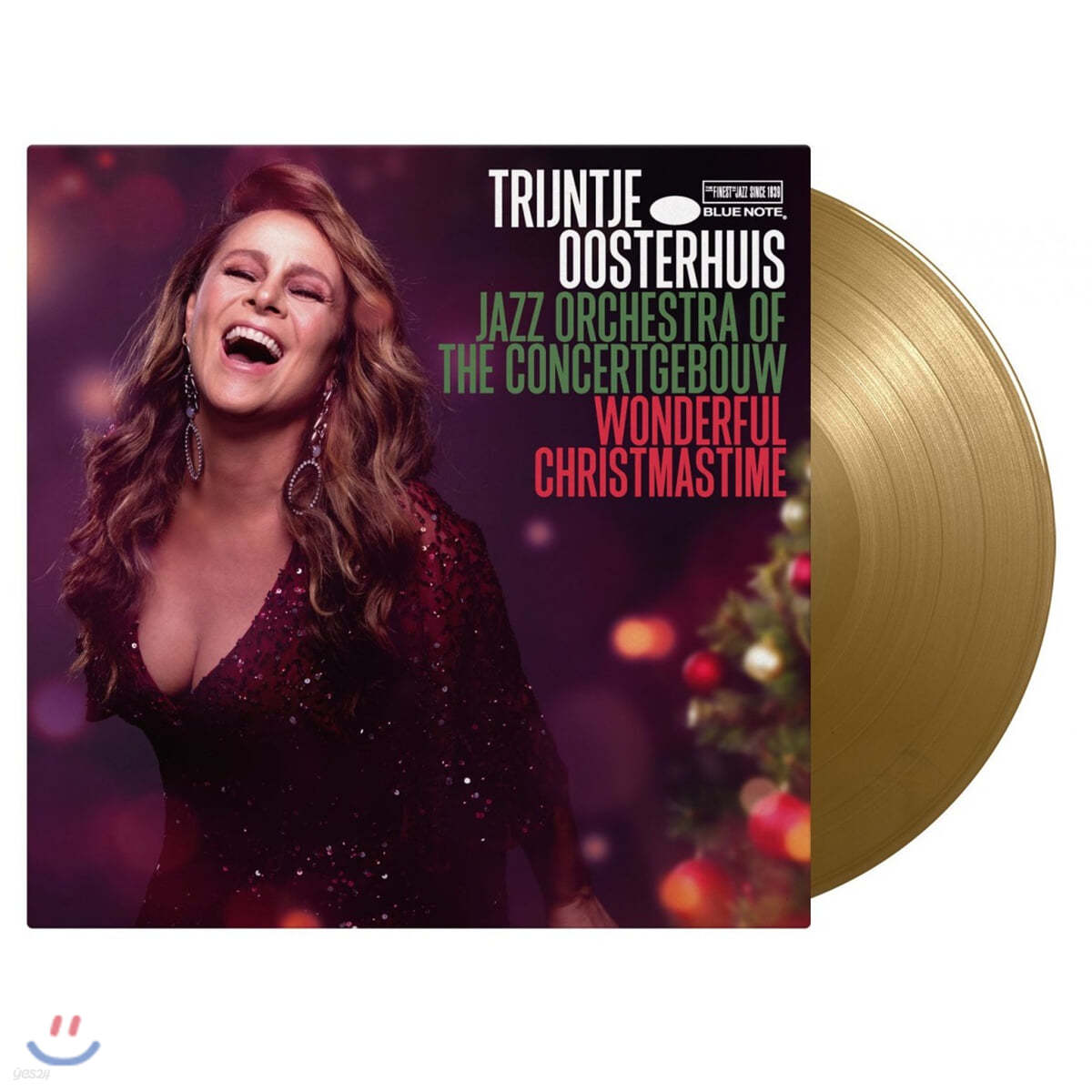 Trijntje Oosterhuis / Jazz Orchestra Of The Concertgebouw (트레인티어 오스테르하위스) - Wonderful Christmastime [골드 컬러 LP] 
