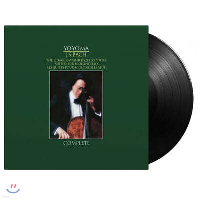 Yo-Yo Ma 바흐: 무반주 첼로 모음곡 전곡 - 요요 마 (Bach: Unaccompanied Cello Suites) [3LP]