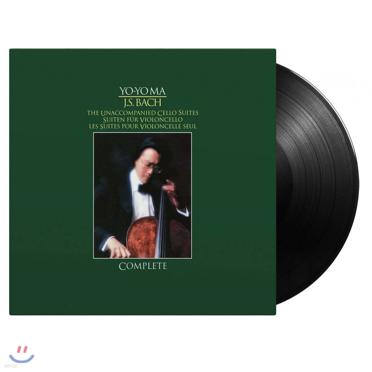 Yo-Yo Ma 바흐: 무반주 첼로 모음곡 전곡 - 요요 마 (Bach: Unaccompanied Cello Suites) [3LP]