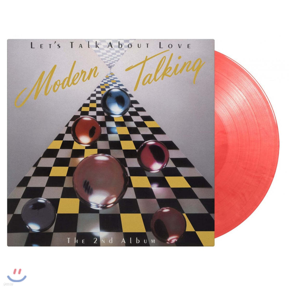 Modern Talking (모던 토킹) - 2집 Let's Talk About Love [핑크 &amp; 레드 믹스컬러 LP]