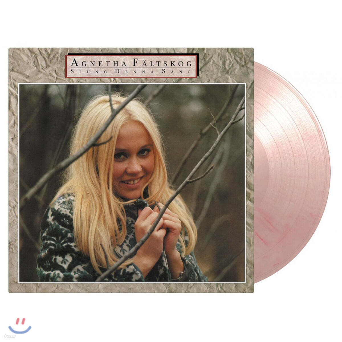 Agnetha Faltskog (아그네사 팰츠콕) - Sjung Denna Sang [핑크 마블 컬러 LP]