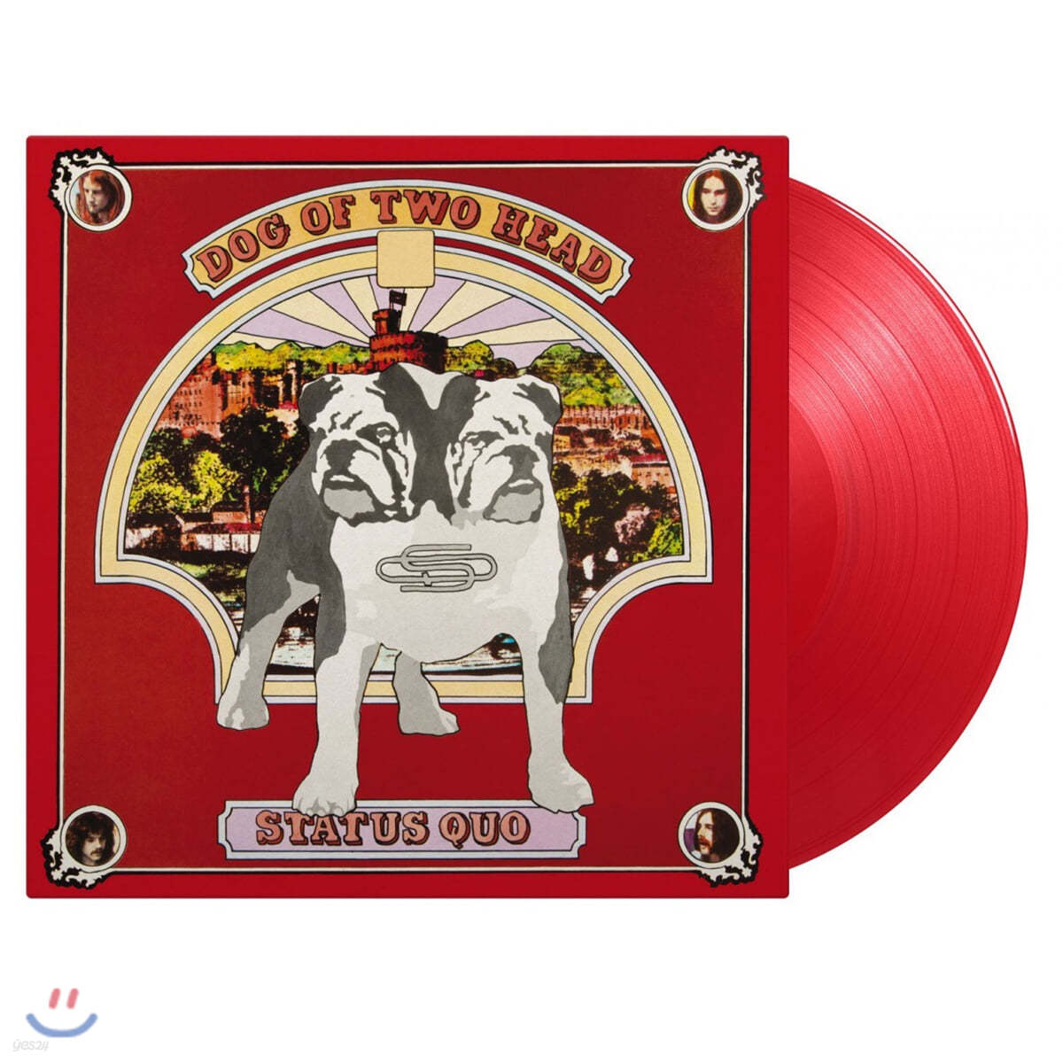 Status Quo (스테튜스 큐오) - Dog Of Two Head [투명 레드 컬러 LP]