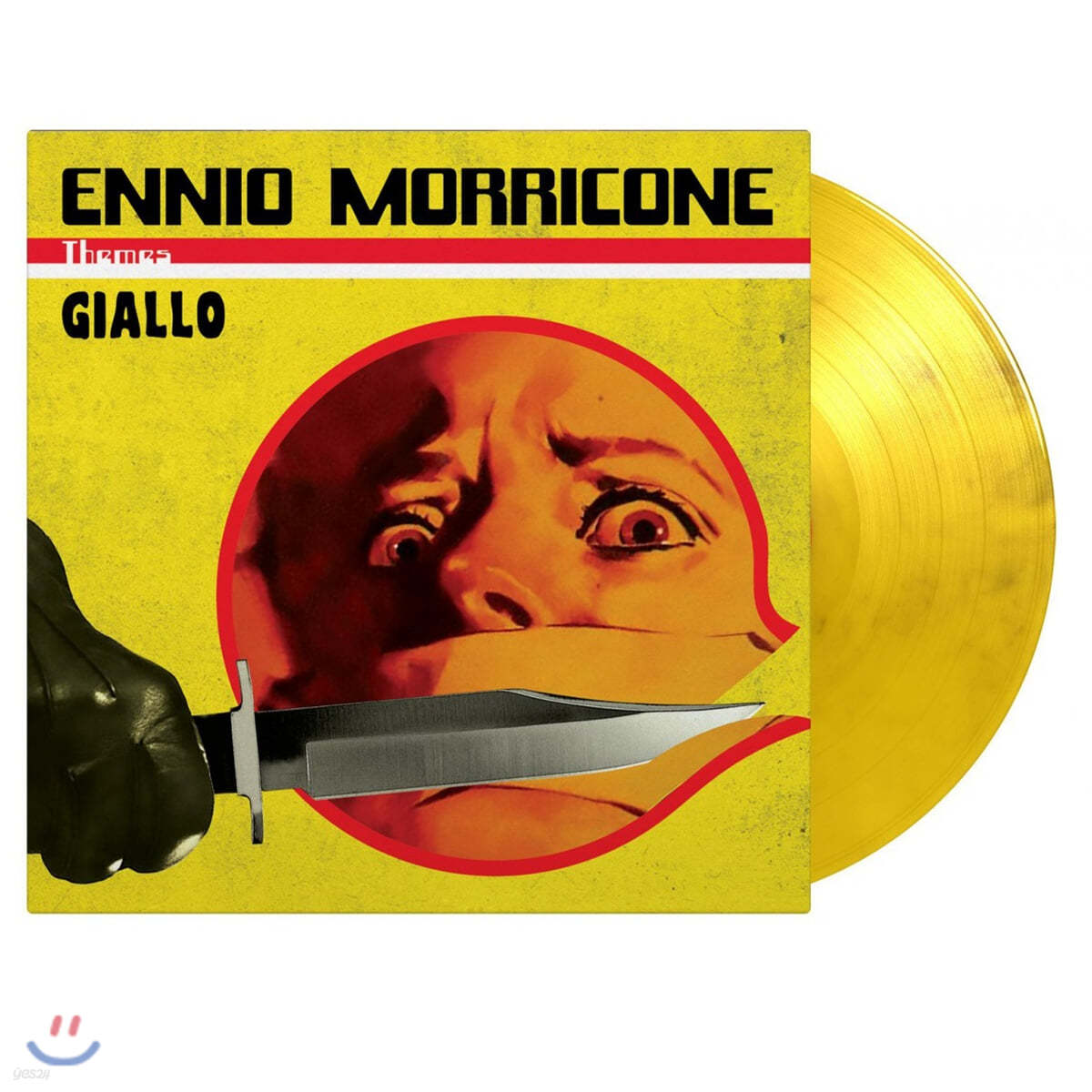 지알로 영화음악 (Giallo OST by Ennio Morricone 엔니오 모리꼬네) [옐로우 블랙 컬러 2LP] 