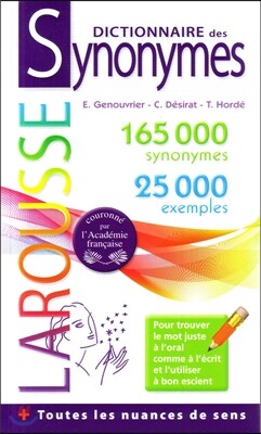 Dictionnaire des synonymes