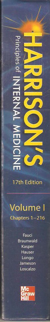 Harrisons Principles of Internal Medicine (volume 1) -17th