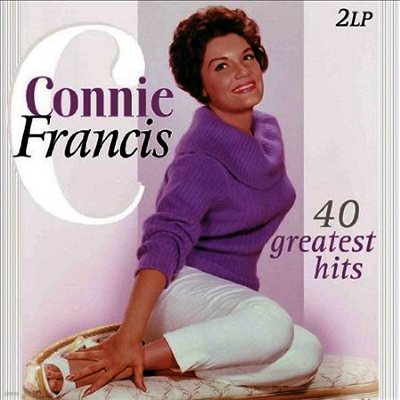 Connie Francis — 40 Greatest Hits 앨범 커버