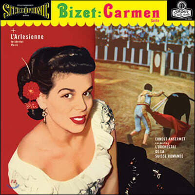 Ernest Ansermet / L'orchestre De La Suisse Romande — Ernest Ansermet 비제: 카르멘, 아를르의 여인 모음곡 (Bizet: Carmen, L'arlisienne Suite) 앨범 커버