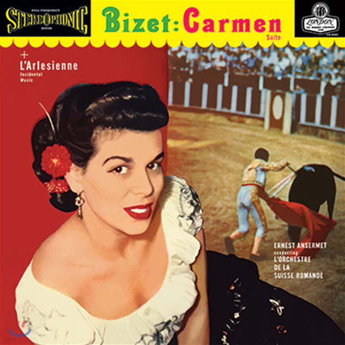 Ernest Ansermet 비제: 카르멘, 아를르의 여인 모음곡 (Bizet: Carmen, L'arlisienne Suite) [2LP]