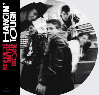 New Kids On The Block — 2집 Hangin' Tough 앨범 커버
