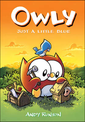 Just a Little Blue: A Graphic Novel (Owly #2): Volume 2