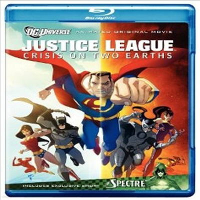 Justice League: Crisis on Two Earths (Ƽ : ũý   ) (ѱ۹ڸ)(Blu-ray) (2010)