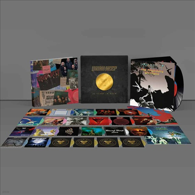Uriah Heep — 50 Years In Rock (Remastered) 앨범 커버