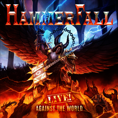 Hammerfall — Live! Against The World (Gatefold) 앨범 커버