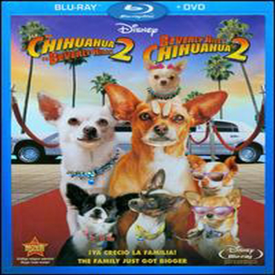 Beverly Hills Chihuahua 2 ( ġͿ2) (ѱ۹ڸ)(Two-Disc Blu-ray/DVD Combo) (Spanish Edition)