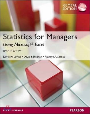 Statistics for Managers, 7/E(IE)