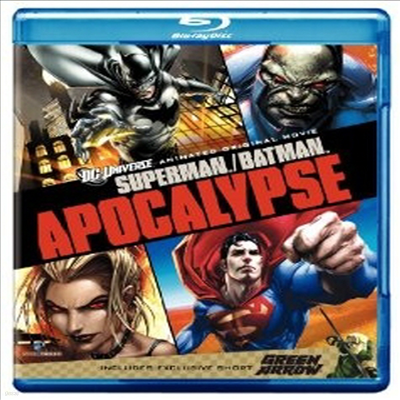 Superman/Batman: Apocalypse (۸/Ʈ: Į) (ѱ۹ڸ)(Blu-ray) (2010)